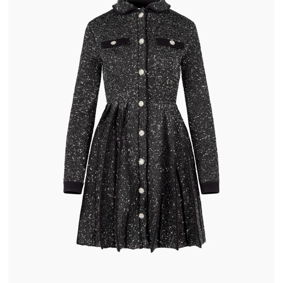 Hill House Black and White Mini Dress - Picture 2 of 2